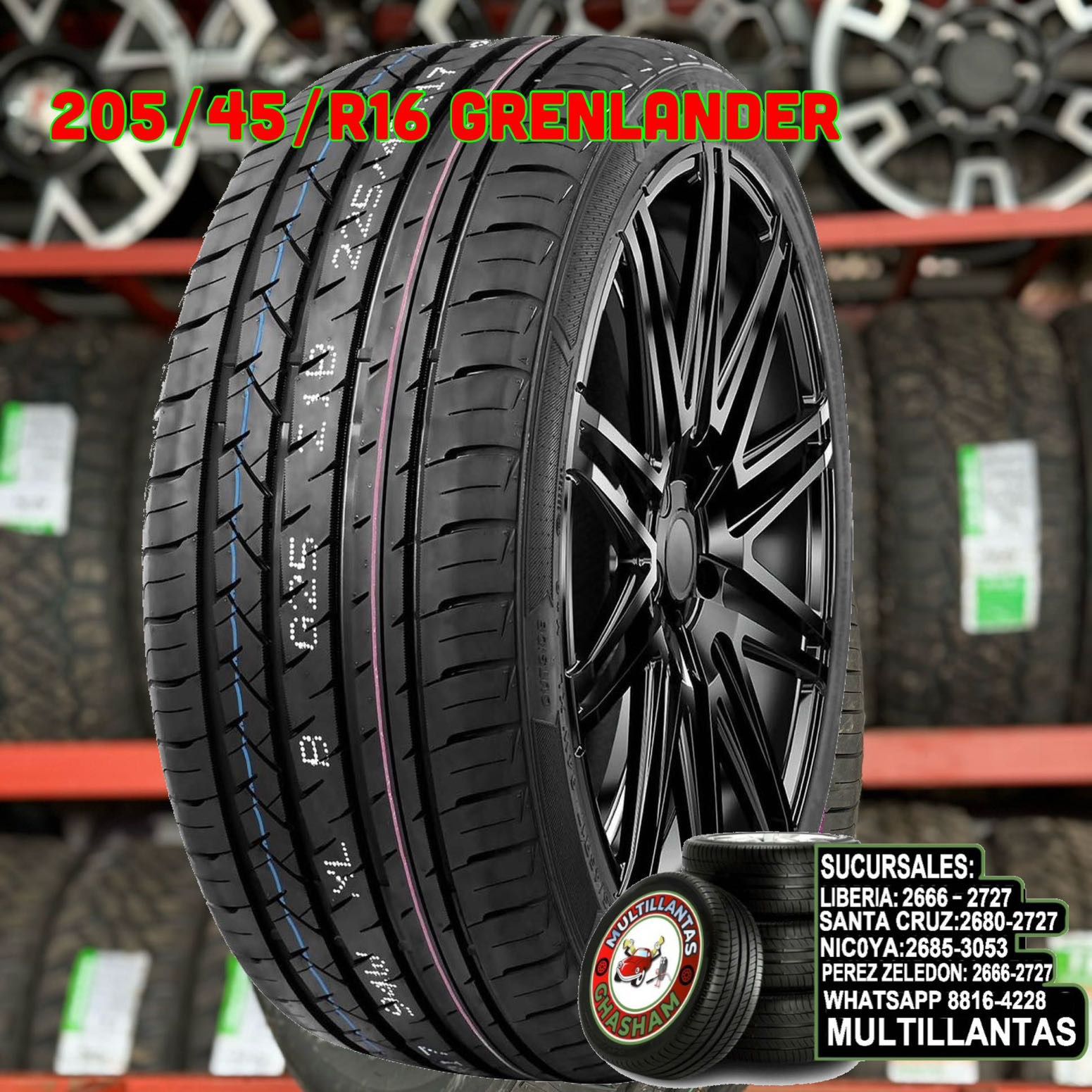 205/45/R16 GRENLANDER